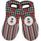 Ladybugs & Stripes Neoprene Oven Mitts - Set of 2 w/ Name or Text