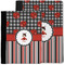 Ladybugs & Stripes Notebook Padfolio - MAIN