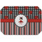 Ladybugs & Stripes Octagon Placemat - Single front