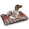 Ladybugs & Stripes Outdoor Dog Beds - Large - IN CONTEXT