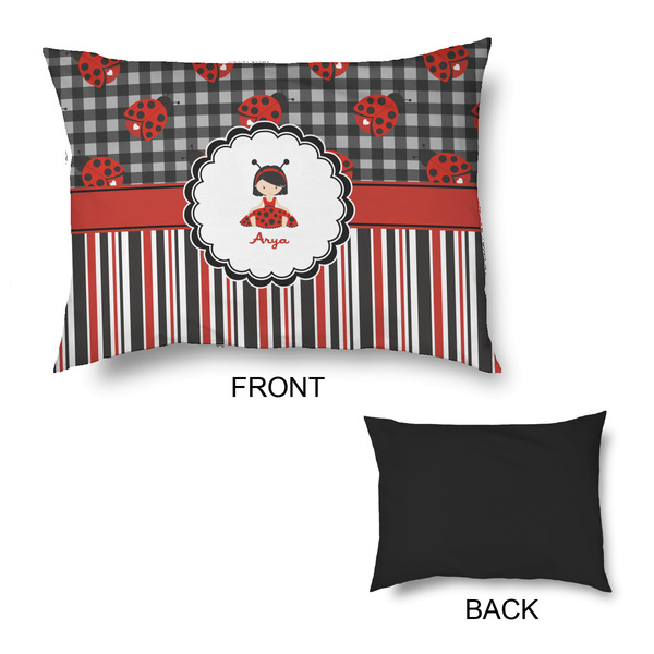 Ladybugs & Stripes Outdoor Dog Beds - Medium - APPROVAL