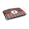 Ladybugs & Stripes Outdoor Dog Bed - Medium (Personalized)