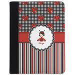 Ladybugs & Stripes Padfolio Clipboard - Small (Personalized)