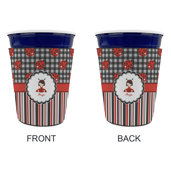 Ladybugs & Stripes Party Cup Sleeves - without bottom - Approval