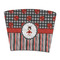 Ladybugs & Stripes Party Cup Sleeves - without bottom - FRONT (flat)