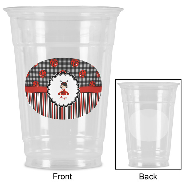 Ladybugs & Stripes Party Cups - 16oz - Approval
