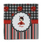 Ladybugs & Stripes Party Favor Gift Bag - Gloss - Front