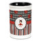 Ladybugs & Stripes Ceramic Pencil Holders - Black