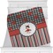 Ladybugs & Stripes Personalized Blanket