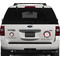 Ladybugs & Stripes Personalized Car Magnets on Ford Explorer