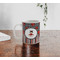 Ladybugs & Stripes Personalized Coffee Mug - Lifestyle