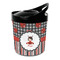 Ladybugs & Stripes Personalized Plastic Ice Bucket