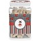 Ladybugs & Stripes Dog Treat Jar (Personalized)
