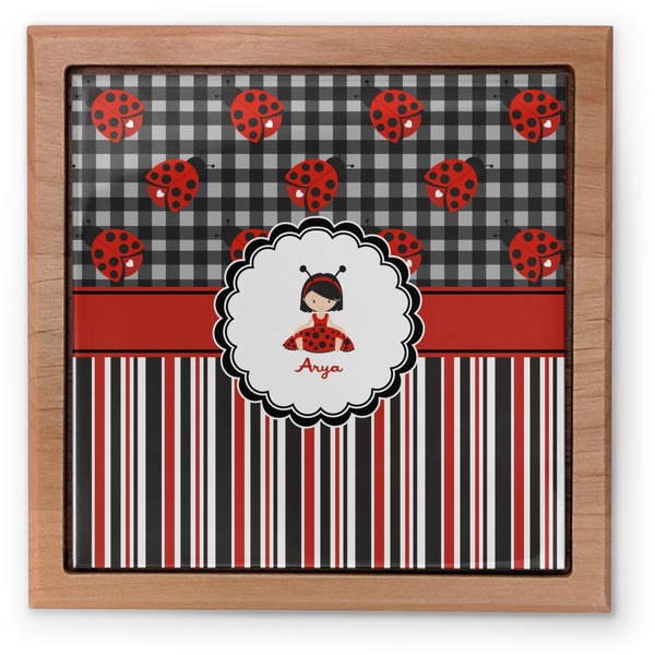 Ladybugs & Stripes Pet Urn - Apvl