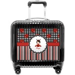 Ladybugs & Stripes Pilot / Flight Suitcase (Personalized)