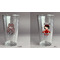 Ladybugs & Stripes Pint Glass - Two Content - Approval