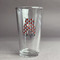 Ladybugs & Stripes Pint Glass - Two Content - Front/Main