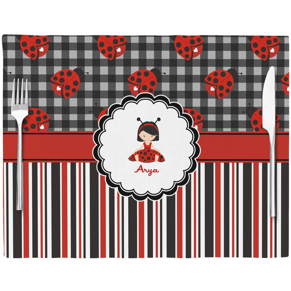 Ladybugs & Stripes Placemat with Props