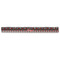 Ladybugs & Stripes Plastic Ruler - 12" - FRONT