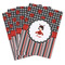 Ladybugs & Stripes Playing Cards - Hand Back View