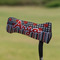 Ladybugs & Stripes Putter Cover - On Putter