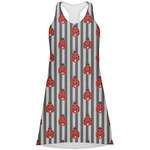 Ladybugs & Stripes Racerback Dress (Personalized)