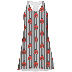 Ladybugs & Stripes Racerback Dress - X Large (Personalized)