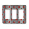 Ladybugs & Stripes Rocker Light Switch Covers - Triple - MAIN