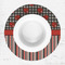 Ladybugs & Stripes Round Linen Placemats - LIFESTYLE (single)