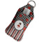 Ladybugs & Stripes Sanitizer Holder Keychain - Large in Case