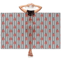 Ladybugs & Stripes Sheer Sarong