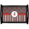 Ladybugs & Stripes Wooden Tray (Personalized)