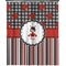 Ladybugs & Stripes Extra Long Shower Curtain - 70"x84" (Personalized)