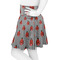 Ladybugs & Stripes Skater Skirt - Side