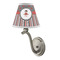 Ladybugs & Stripes Small Chandelier Lamp - LIFESTYLE (on wall lamp)