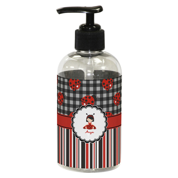 Ladybugs & Stripes Small Soap/Lotion Bottle