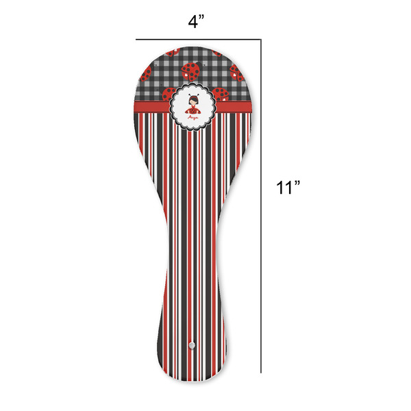 Ladybugs & Stripes Spoon Rest Trivet - APPROVAL