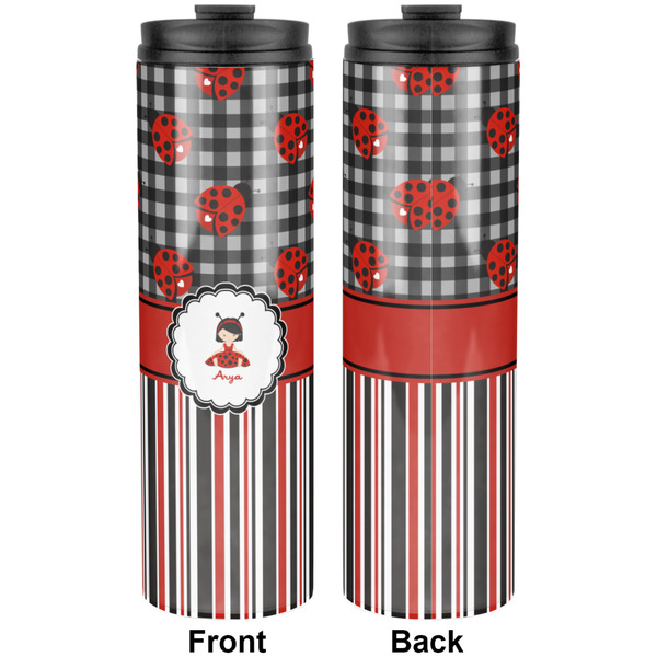 Ladybugs & Stripes Stainless Steel Tumbler 20 Oz - Approval