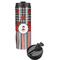 Ladybugs & Stripes Stainless Steel Skinny Tumbler (Personalized)