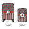 Ladybugs & Stripes Suitcase Set 4 - APPROVAL
