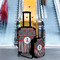 Ladybugs & Stripes Suitcase Set 4 - IN CONTEXT