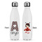 Ladybugs & Stripes Tapered Water Bottle - Apvl