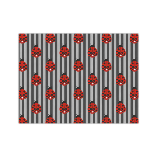 Custom Ladybugs & Stripes Medium Tissue Papers Sheets - Lightweight