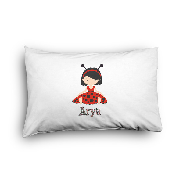 Custom Ladybugs & Stripes Pillow Case - Toddler - Graphic (Personalized)