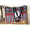 Ladybugs & Stripes Tote w/Black Handles - Lifestyle View