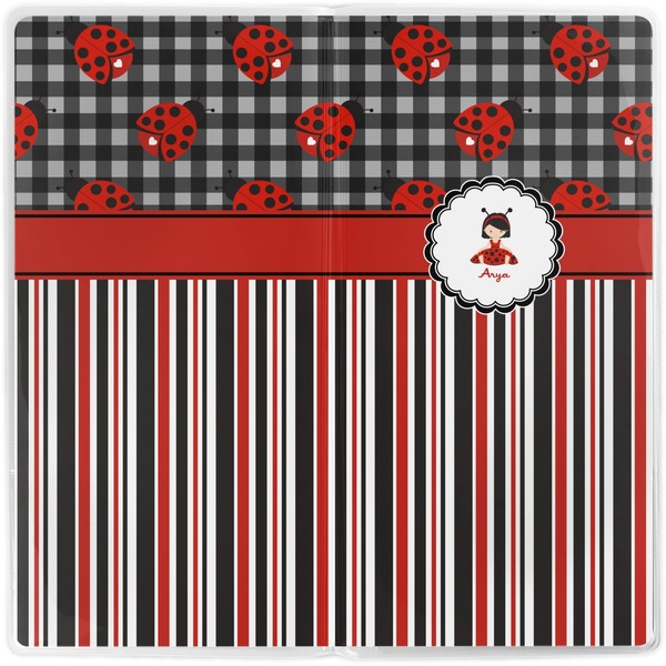 Ladybugs & Stripes Vinyl Document Wallet - Apvl
