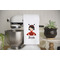 Ladybugs & Stripes Waffle Weave Towel - Lifestyle - Partial Print