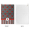 Ladybugs & Stripes Waffle Weave Golf Towel - Approval