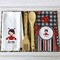 Ladybugs & Stripes Waffle Weave Towels - 2 Print Styles