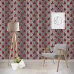 Ladybugs & Stripes Wallpaper & Surface Covering